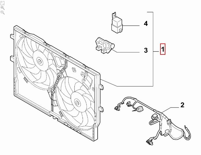 undefined FIAT GROUP - ELEKTRISCHE VENTILATOR - 1399672080 