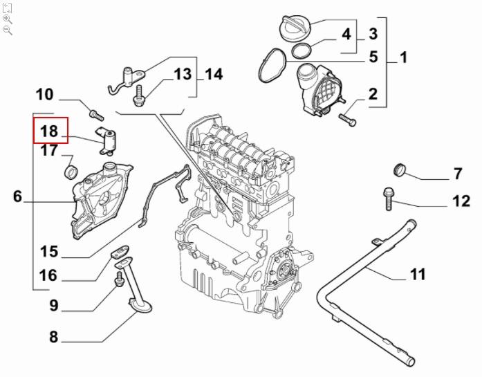 undefined FIAT GROUP - PRESSURE REGULATOR - 46336109 