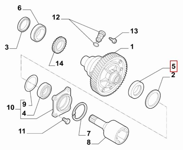 undefined FIAT GROUP - ROULEMENT - 46344365 