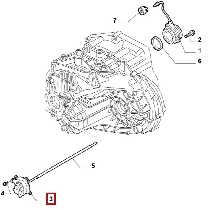 undefined FIAT GROUP - ACTUATOR - 46357243 