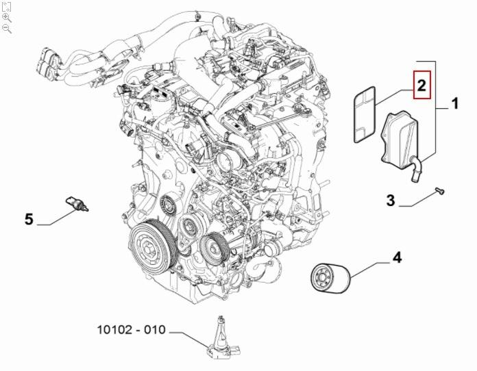 FIAT GROUP - SEALING GASKET - 50050982