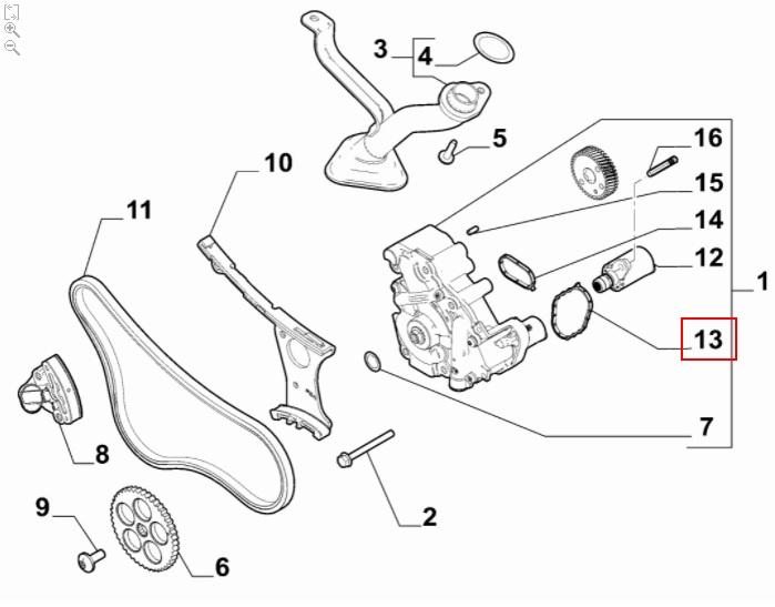 undefined FIAT GROUP - PAKKING - 50053601 