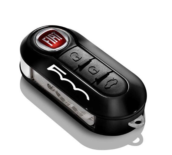 FIAT GROUP - KEY COVERS 500 ROOD EN ZWART - 50927026