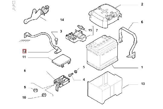 FIAT GROUP - MASSAKABEL - 51775057