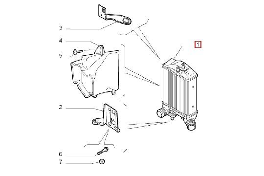 FIAT GROUP - HEAT EXCHANGER - 51819187