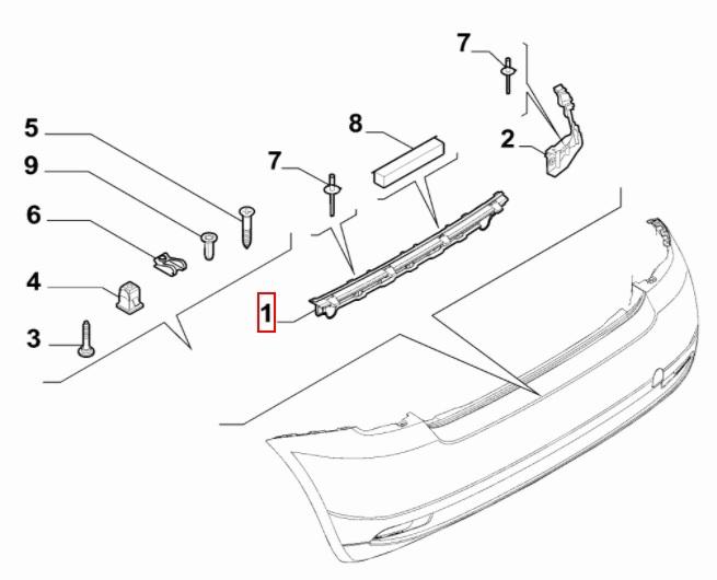 FIAT GROUP - BRACKET - 51865469