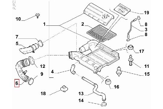 undefined FIAT GROUP - TUYAU - 51888106 