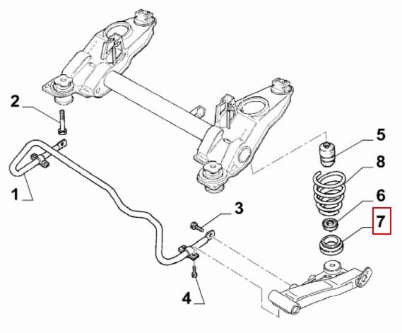 FIAT GROUP - PRESSURE RING - 51900007