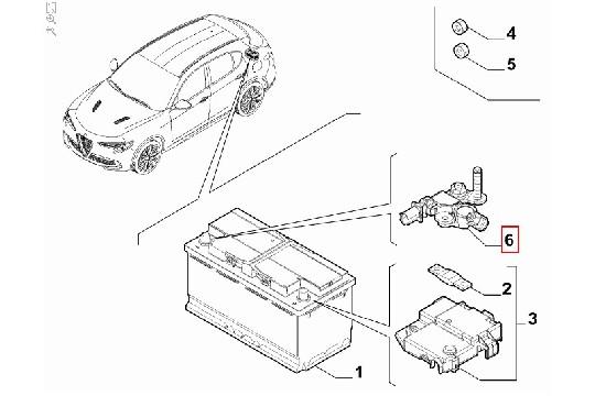 FIAT GROUP - CONTROL UNIT - 52122051