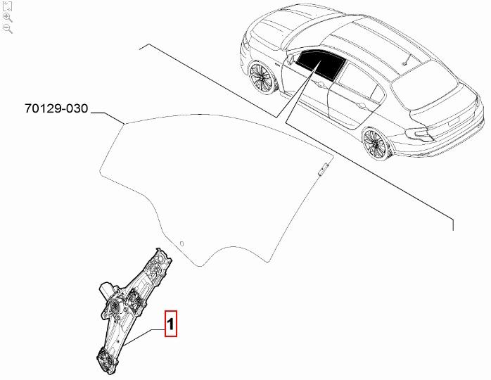 FIAT GROUP - LEVE-GLACE - 52127981