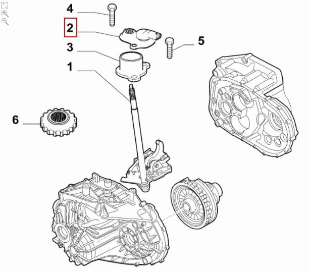 FIAT GROUP - 55236621 - SENSOR