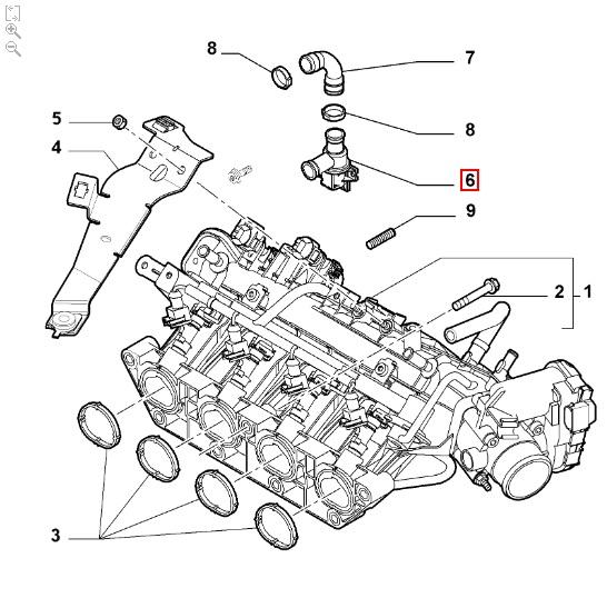 FIAT GROUP - SOUPAPE ELECTRIQUE - 55257853