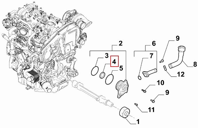 FIAT GROUP - PAKKING - 55273898