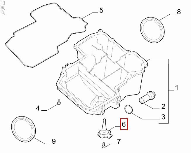undefined FIAT GROUP - CAPTEUR - 55268369 