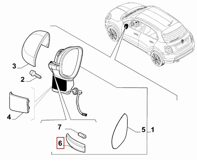 FIAT GROUP - FLASHER - 6000626048