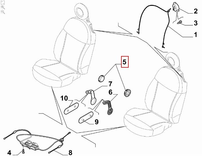 undefined FIAT GROUP - BOUTON - 71779492 