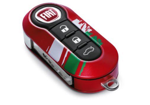FIAT GROUP - FIAT 500 KEY COVER SET ROSSO ITALIA - 71805964