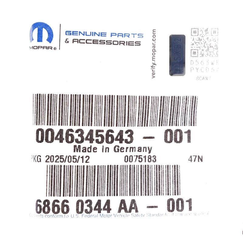 Front FIAT GROUP - HOSE - 46345643