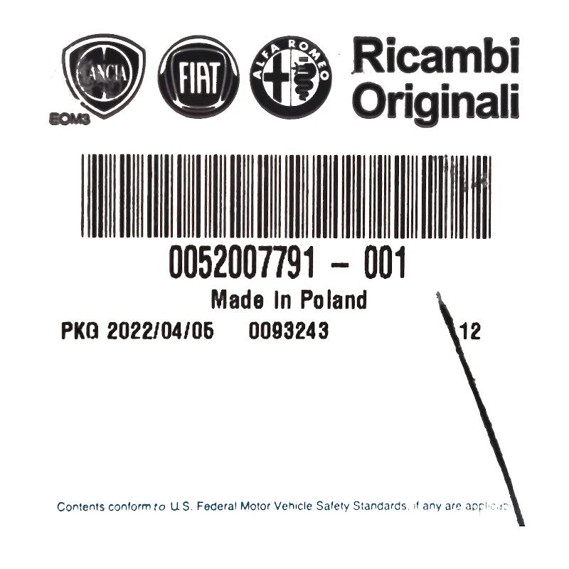Front FIAT GROUP - METAL COVERING - 52007791