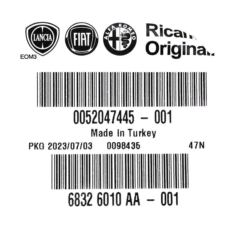 Front FIAT GROUP - 52047445 - STOPFEN