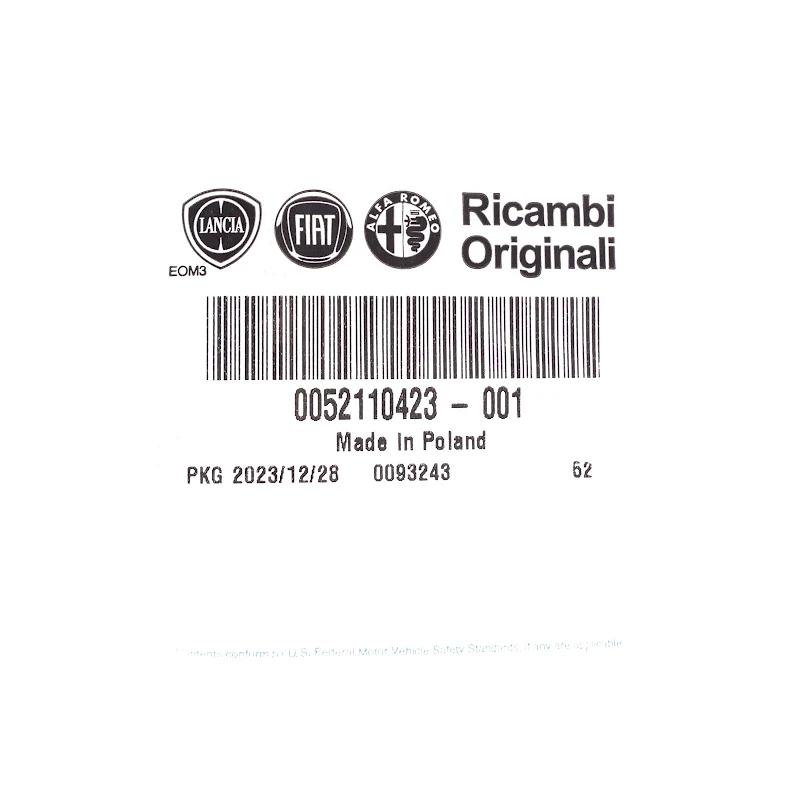 Front FIAT GROUP - 52110423 - LEITBLECH