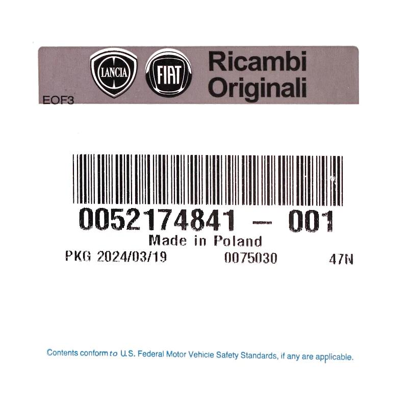 Front FIAT GROUP - FIAT PANDA VANAF 2012, DAGRIJVERLICHTING UNIT PASSAGIERSZIJDE ORIGINEEL - 52174841 