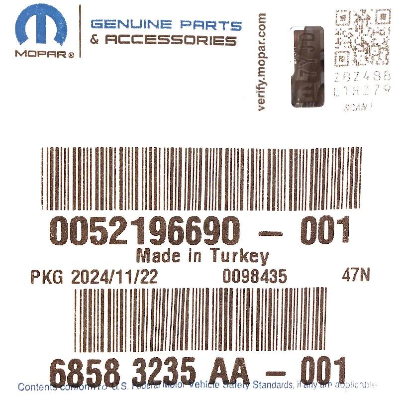 Front FIAT GROUP - JOINT - 52196690