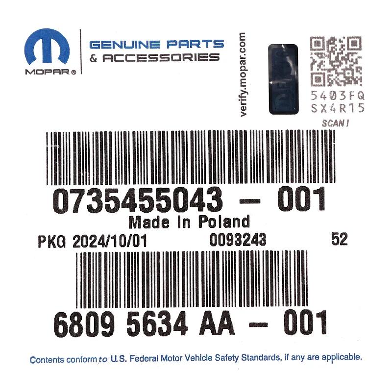 Front FIAT GROUP - FIAT 500 2012-2015, ROOSTER VOORBUMPER ORIGINEEL - 735455043 