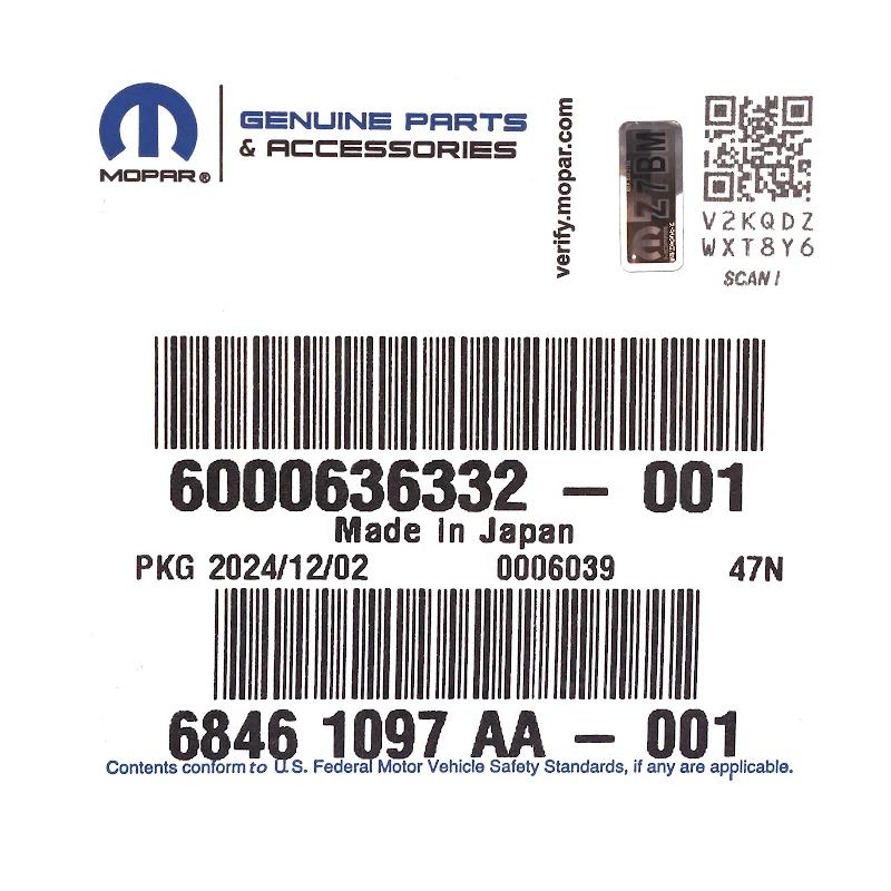 Front FIAT GROUP - 6000636332 - ZIERLEISTE
