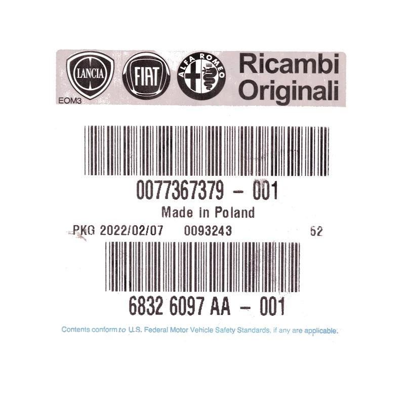 Front FIAT GROUP - JOINT A ROTULE - K68326097AA