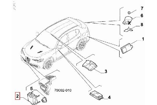 FIAT GROUP - ELECTRONIC CONTROL - 50558684