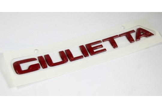 undefined FIAT GROUP - ALFA GIULIETTA, BADGE ACHTERZIJDE ROSSO ORIGINEEL - 50559353 