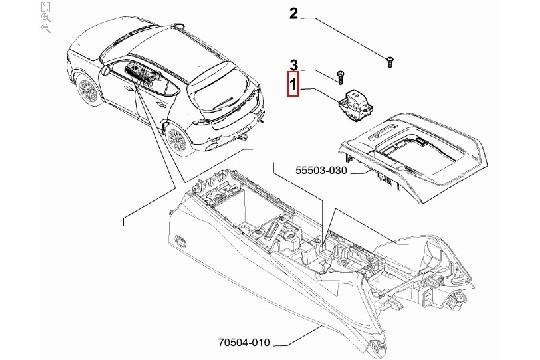 FIAT GROUP - INTERRUPTEUR - 156150608