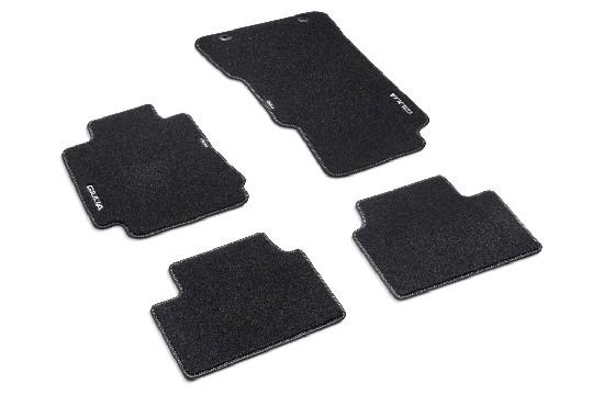 undefined FIAT GROUP - JEU DE TAPIS DE SOL, LOGO ARGENT - PIÈCE D’ORIGINE ALFA ROMEO GIULIA AWD Q4 - 50903627 