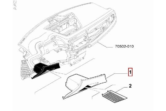 FIAT GROUP - REVETEMENT - 156105131