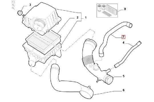 undefined FIAT GROUP - FLEX SLEEVE - 51800472 
