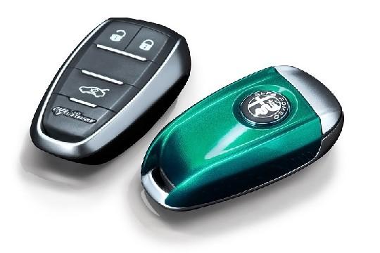 FIAT GROUP - ALFA ROMEO TONALE, SLEUTELCOVER MONTREAL GREEN ORIGINEEL - 50290686