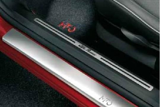 FIAT GROUP - ALFA MITO ALUMINIUM STAINLESS STEEL DOOR SILL TRIM SET INGRESSO - 50903253