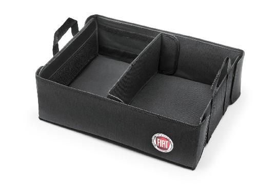 FIAT GROUP - OPBERGBOX/ ORGANISER ZWART ORIGINEEL MET ROOD FIAT LOGO - 71804387