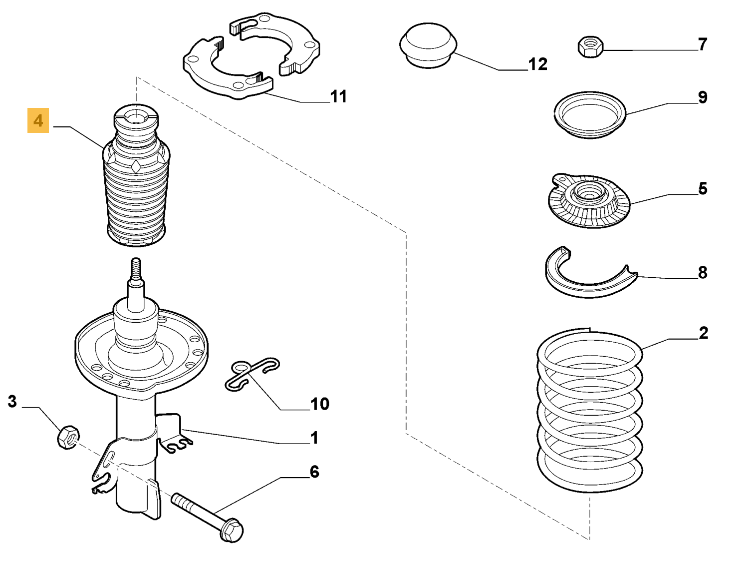 FIAT GROUP - DUST BOOT - 50520826