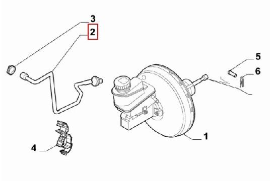 FIAT GROUP - HOSE - 50514293