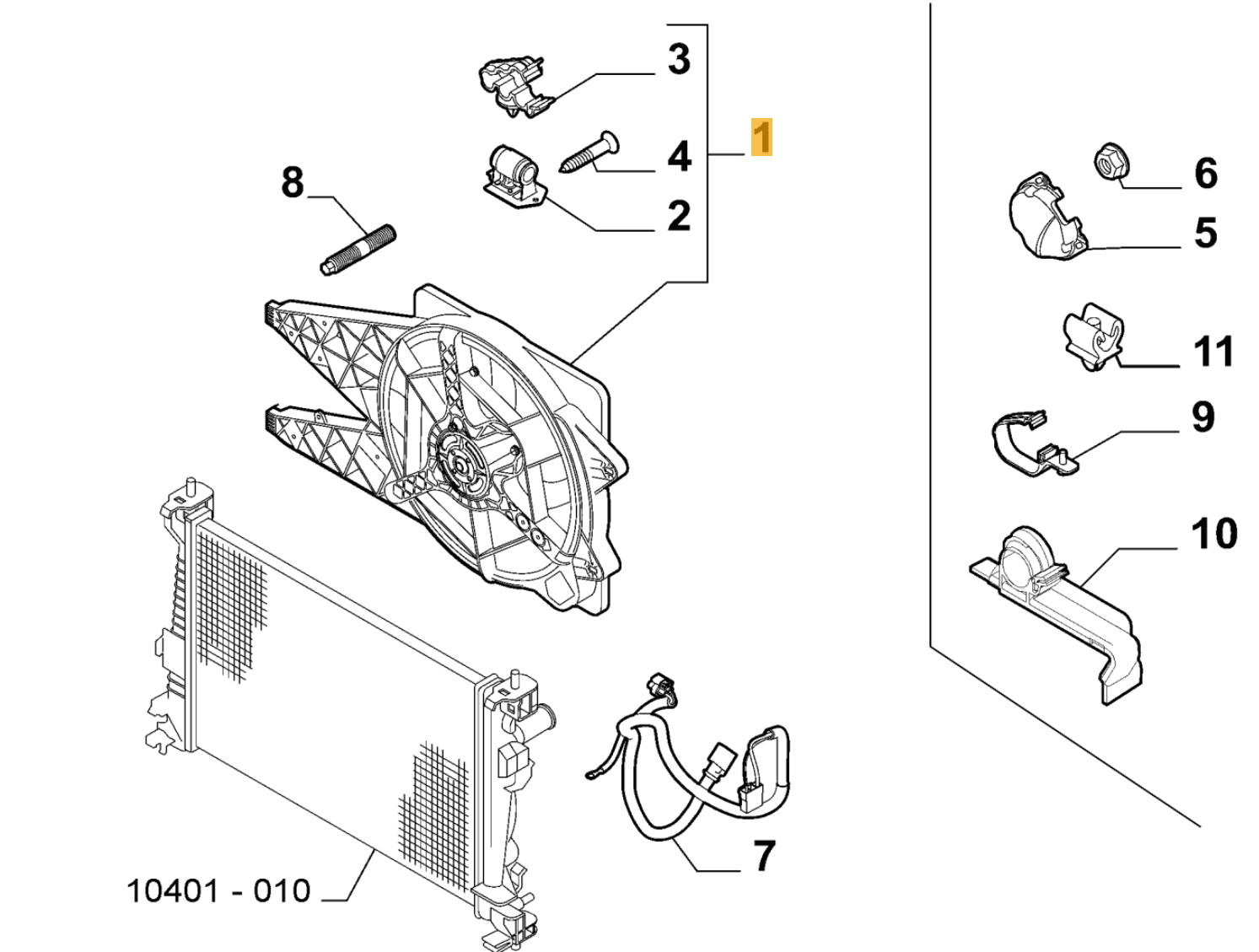 undefined FIAT GROUP - ELECTROFAN - 50514483 
