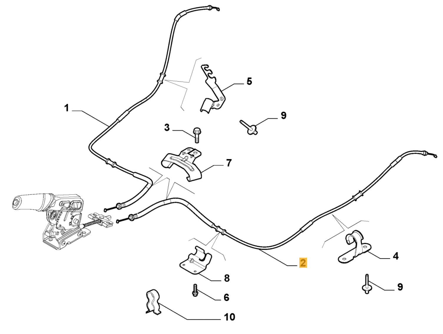 undefined FIAT GROUP - CABLE - 50522877 