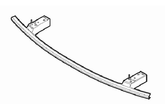 undefined FIAT GROUP - BUMPERBALK VOORZIJDE ONDER - 50532060 