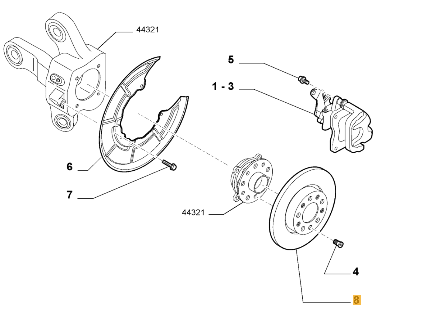 undefined FIAT GROUP - BRAKE DISC - 51767378 