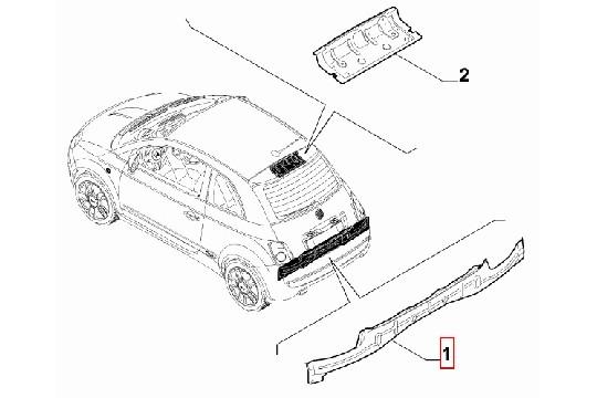 FIAT GROUP - 51785330 - VERKLEIDUNG