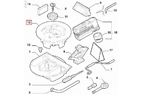 FIAT GROUP - 50508976 - WERKZEUGTASCHE