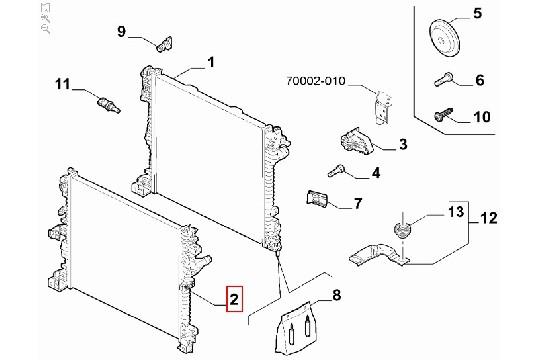 FIAT GROUP - 50533794 - KUEHLER