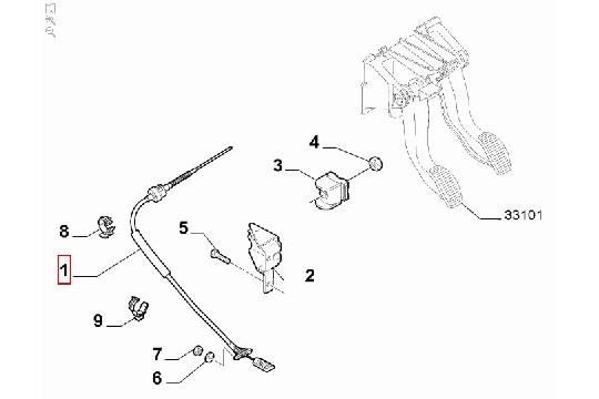 FIAT GROUP - WIRE - 55231065