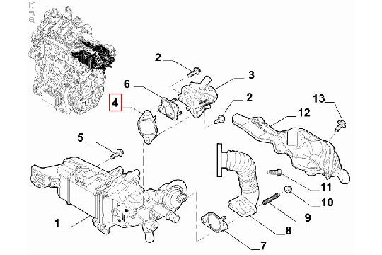 FIAT GROUP - JOINT D'ÉTANCHÉITÉ - 6000616803